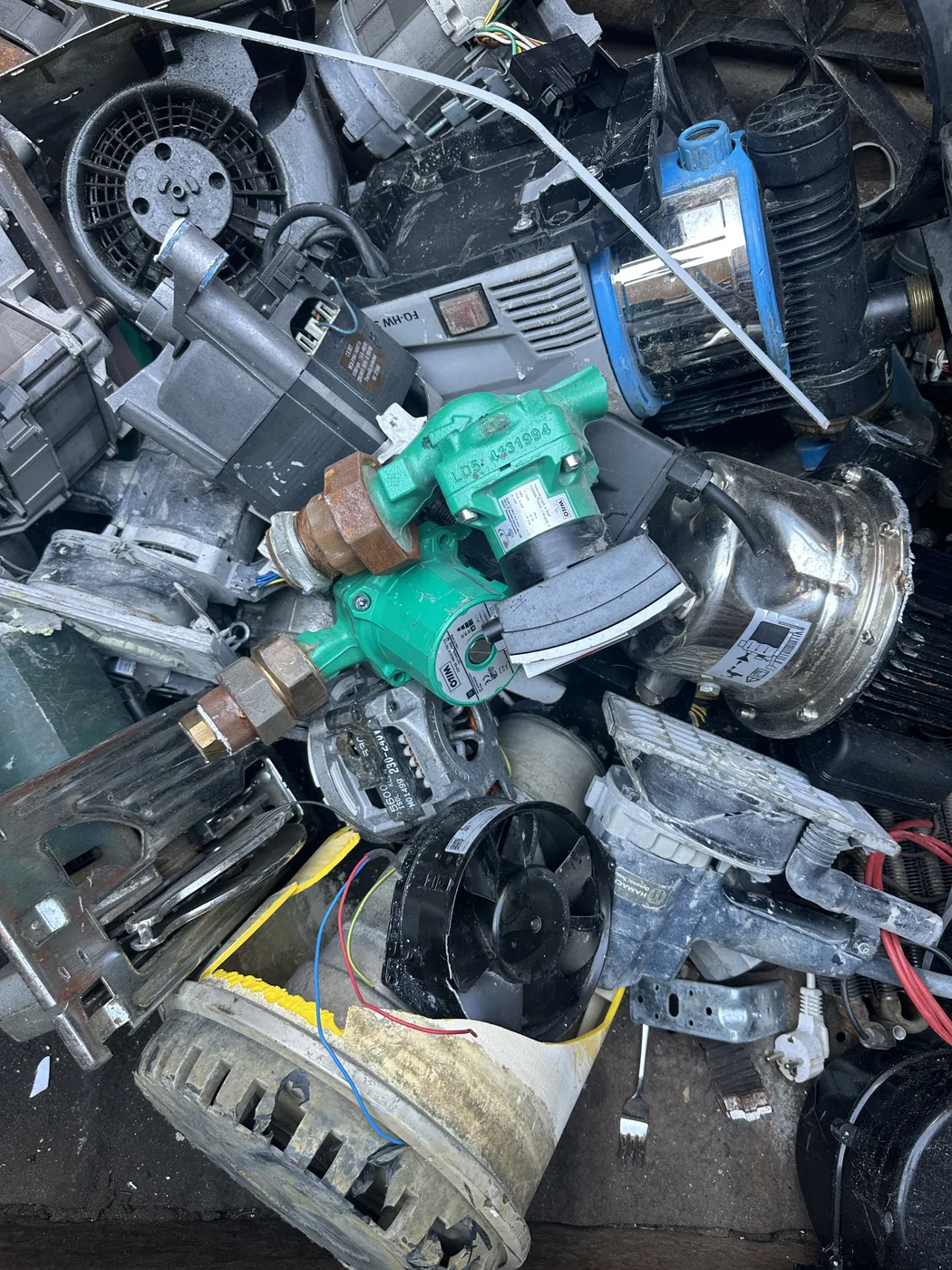 Pumpen und Elektromotoren für den Elektromotorenankauf