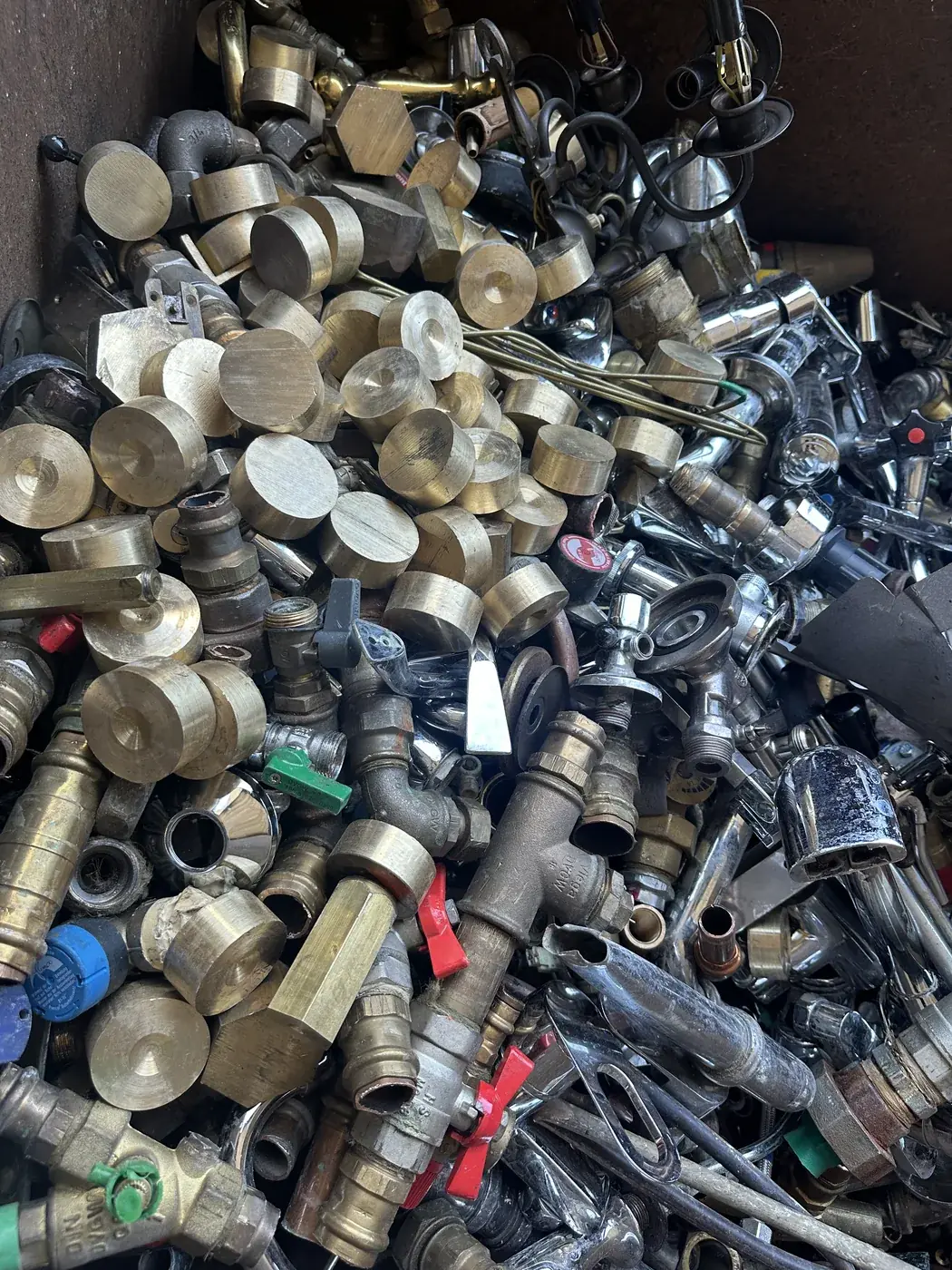 Messingfittings und Messingteile für den Messingankauf