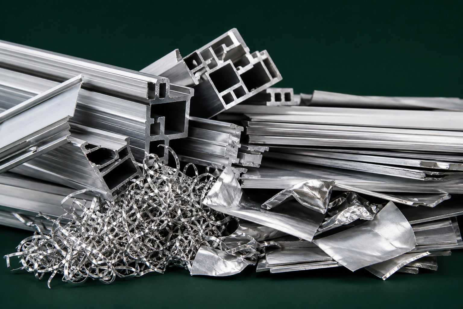 Aluminiumschrott und Aluminiumprofile