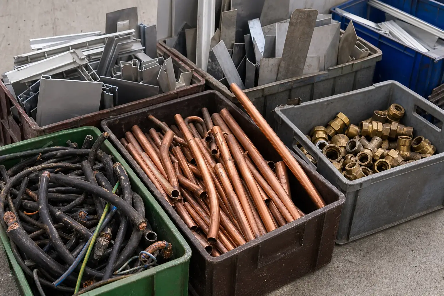 Kabel, Kupfer und gemischte Metalle zur Abholung in Neuenrade